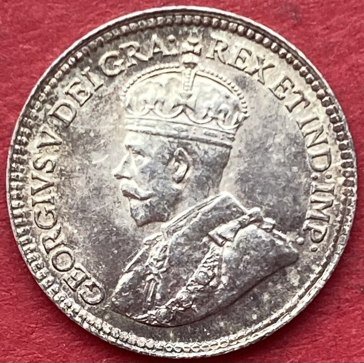 1918 Canada 5 Cents - AU58 - Lot#8972