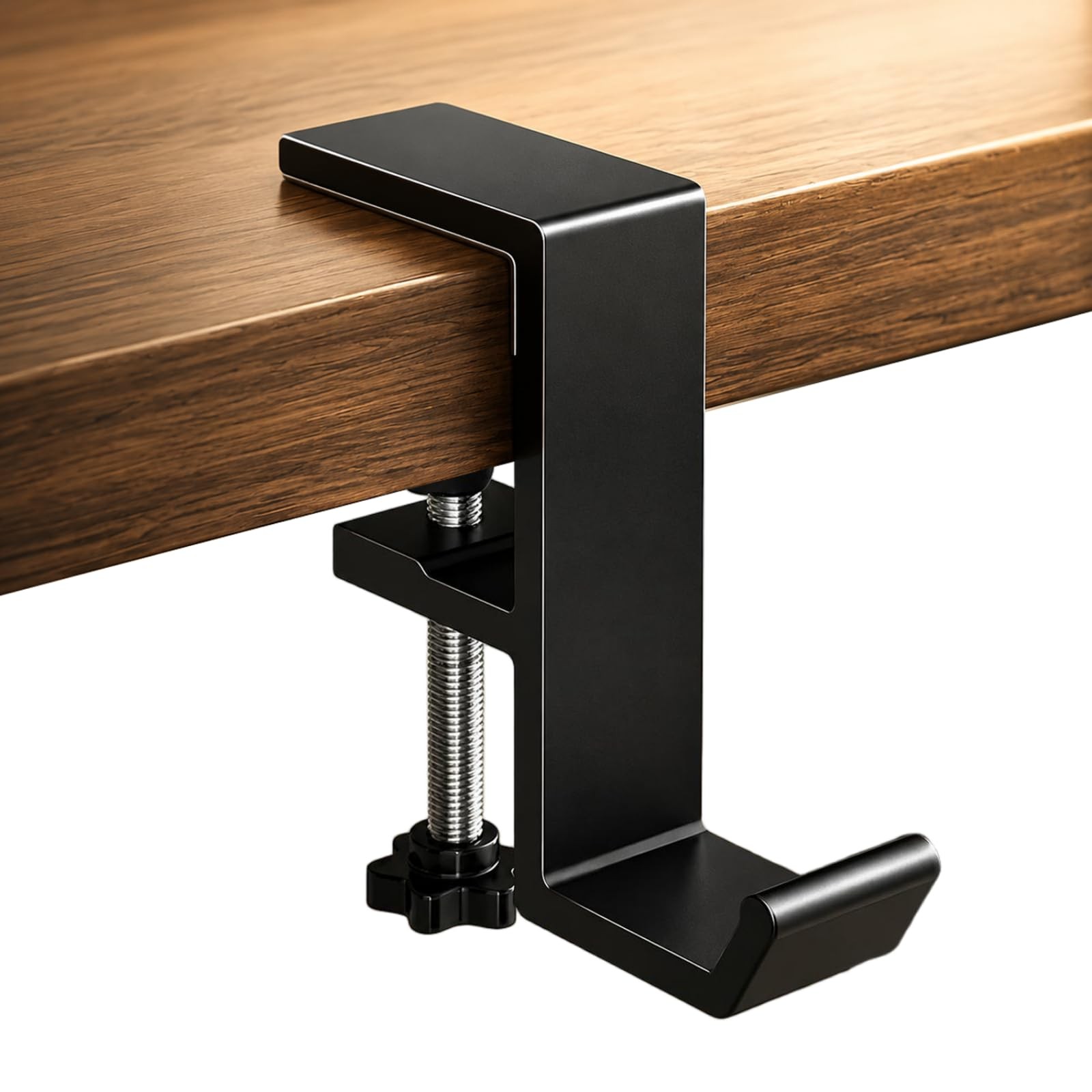 JAKO Headphone Stand - Aluminum Alloy Holder, Under One Size, Black