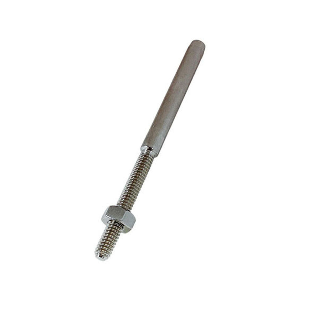 1/8" Deck Cable Railing Hand Swage Stud Swage Terminal,Stainless Steel T316 4PCS