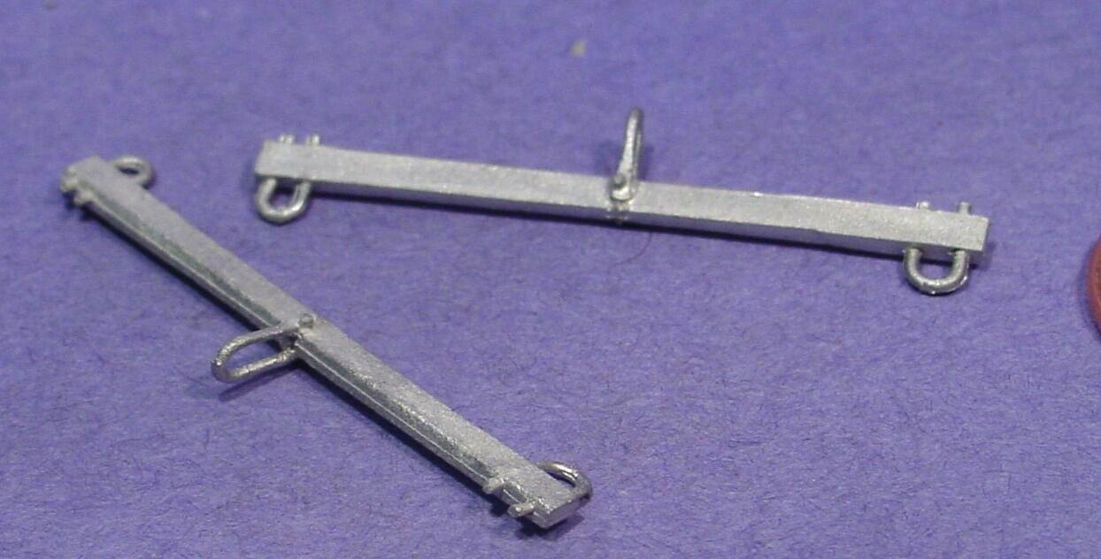 S SCALE Sn3 CRANE SPREADER LIFT BARS WISEMAN MODEL SERVICES DETAIL PARTS O269