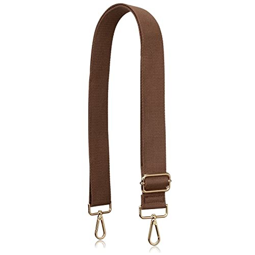 Allzedream Purse Straps Replacement Crossbody Bags Handbag Wide Medium Brown S