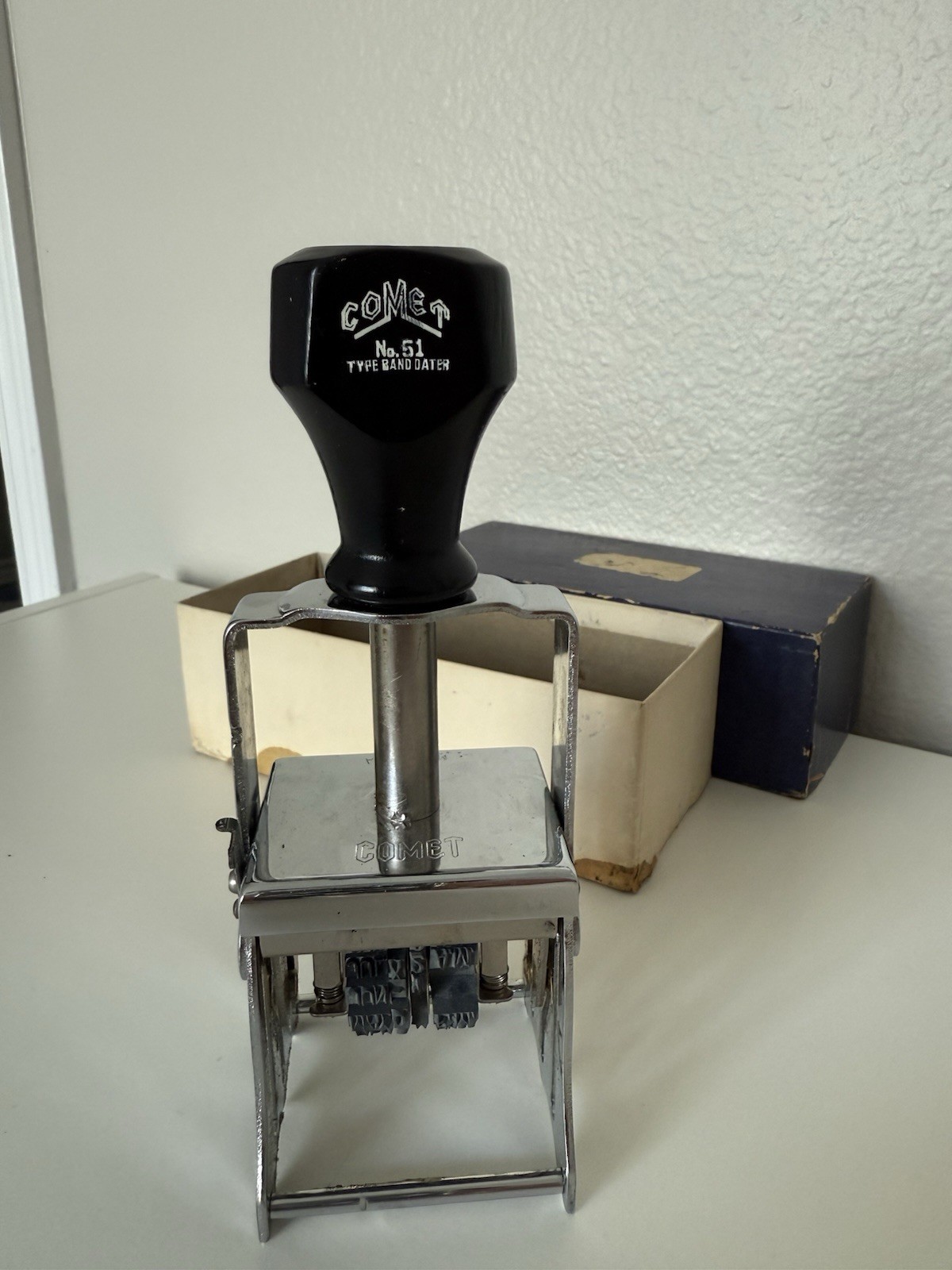 Comet 51 Stamp Handle