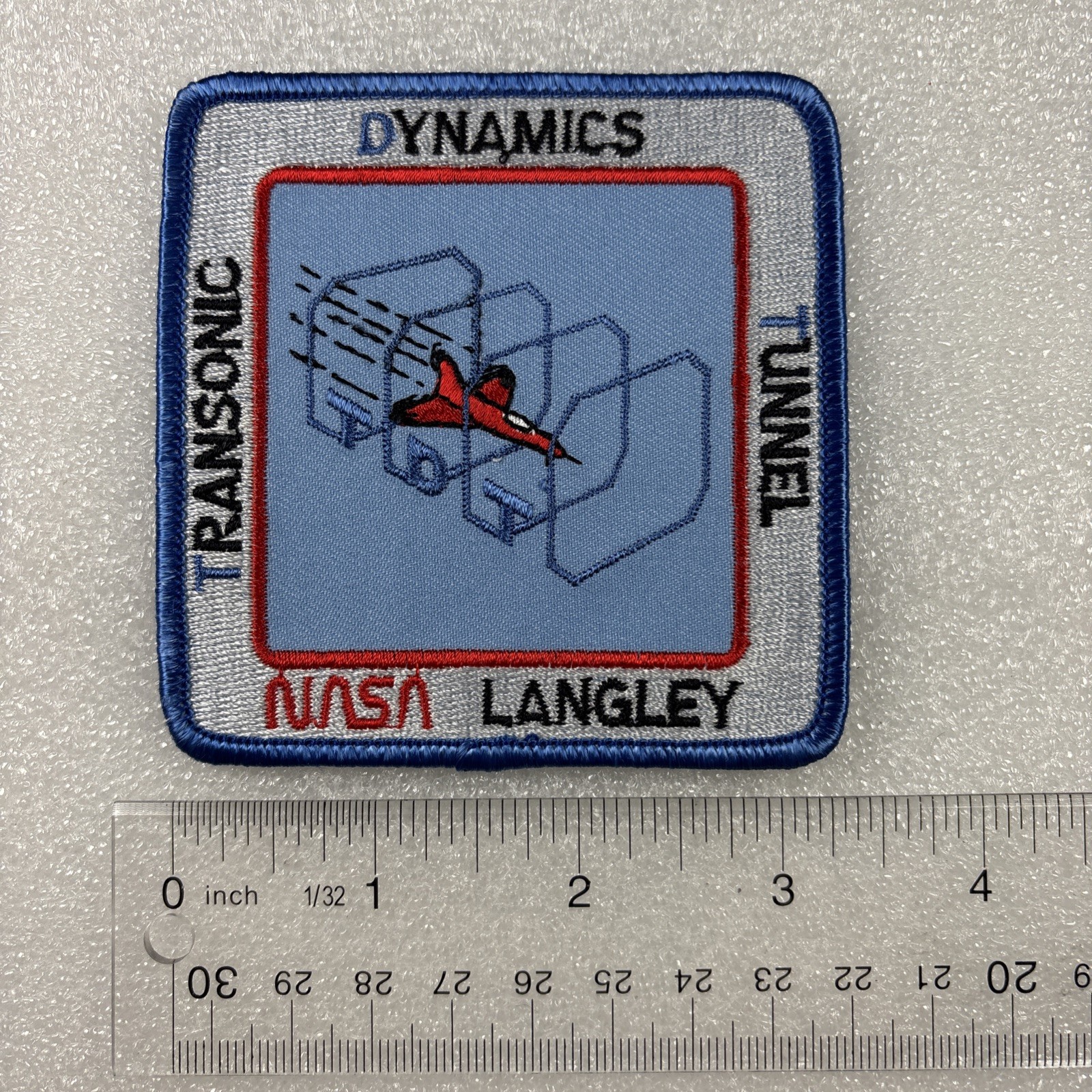 NASA Langley Transonic Dynamics Tunnel (TDT) facility patch