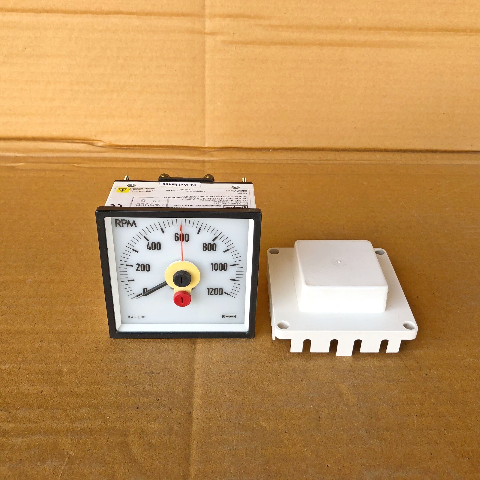 CROMPTON 110957 RPM METER 24405AGFA4TELER 224-05AG-FA**-4T-EL-ER M630A