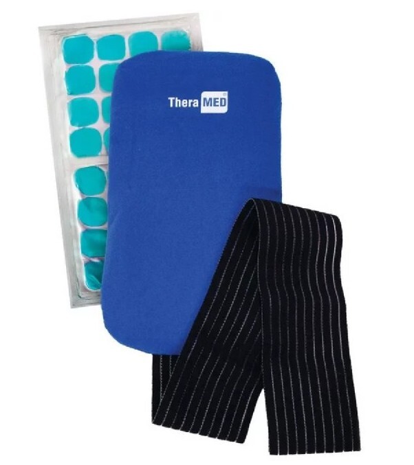 Thera-Med Ice + Gel Cryo Icy Cold Pack, Medium, 6"x11" Reusable & Portable Relie