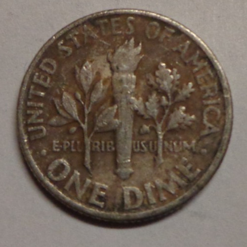 1946 Roosevelt Dime 90% Silver
