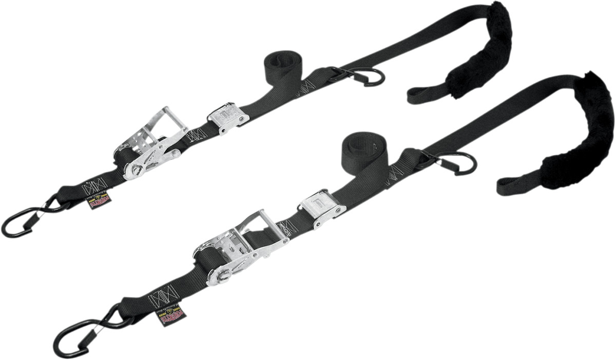 PowerTye 1.5 In Cam Ratchet Tie-Down Strap Black 6.5 Ft 6000 Lb 30722