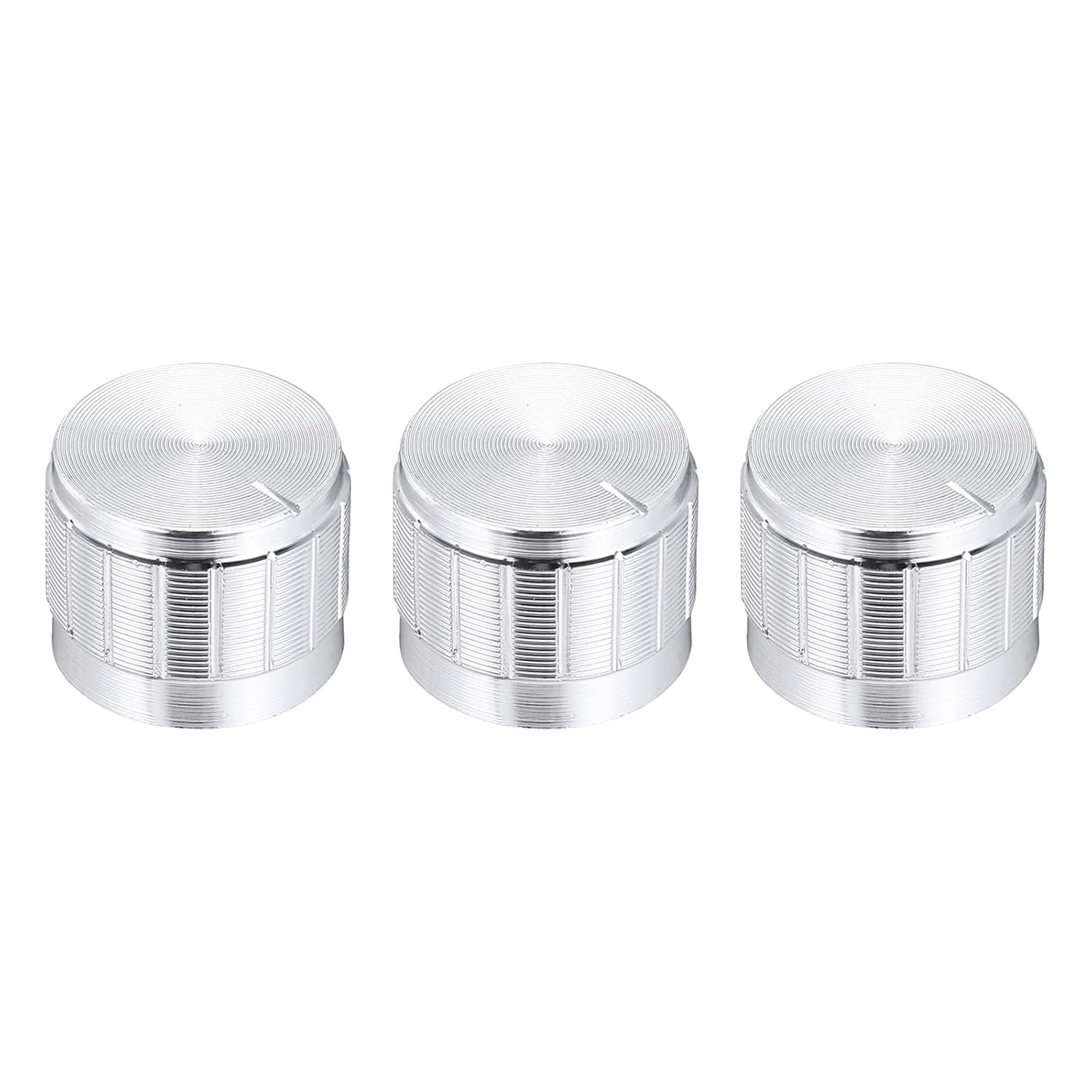 3pcs Versatile Aluminum Control Knobs for Potentiometers - Audio Excellence