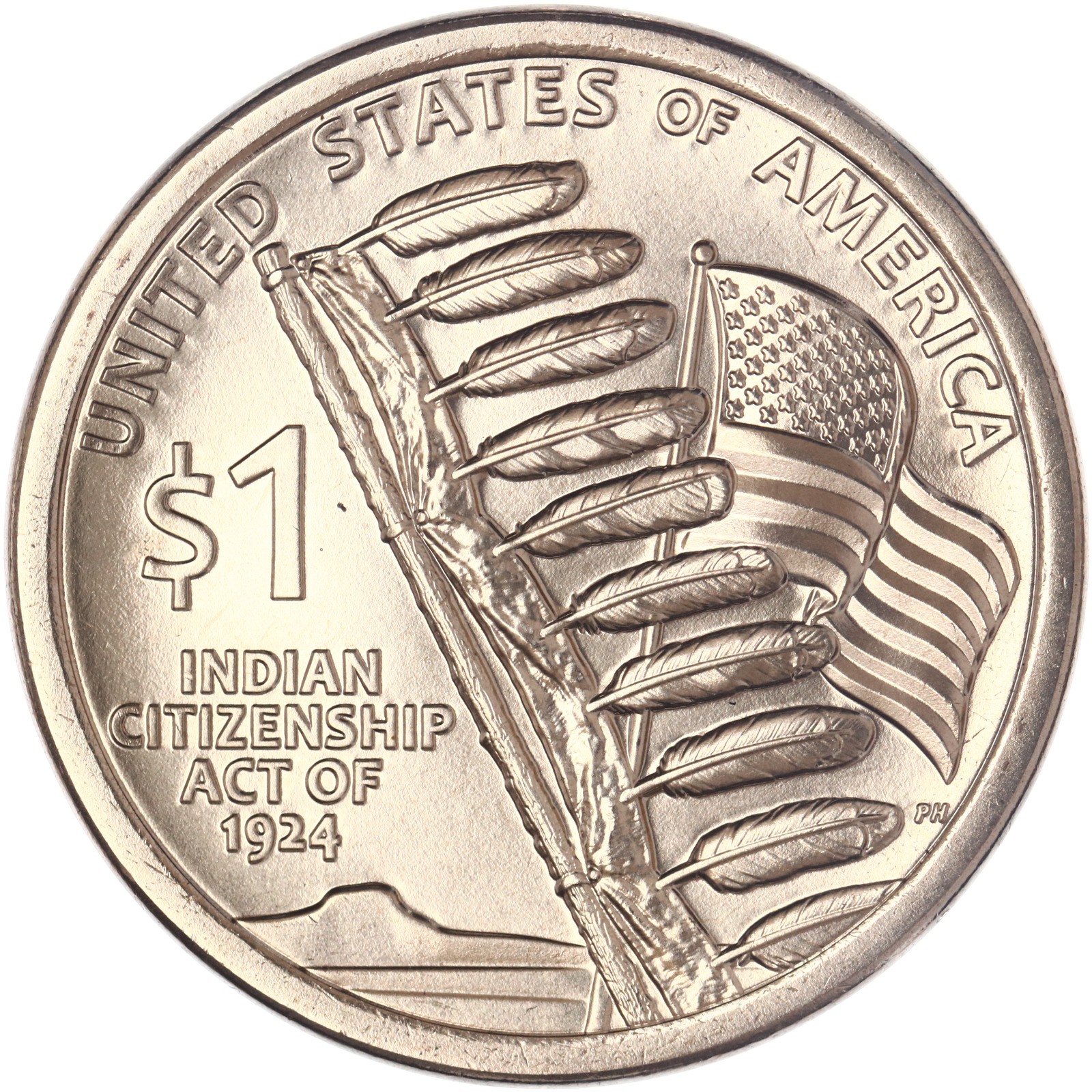 2024 P Native American Sacagawea Dollar BU See Pics P783