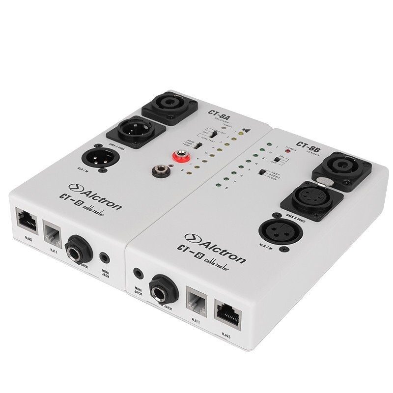 Alctron CT-8 Multi-Purpose Audio Cable Tester for Network Engineering Wire Test