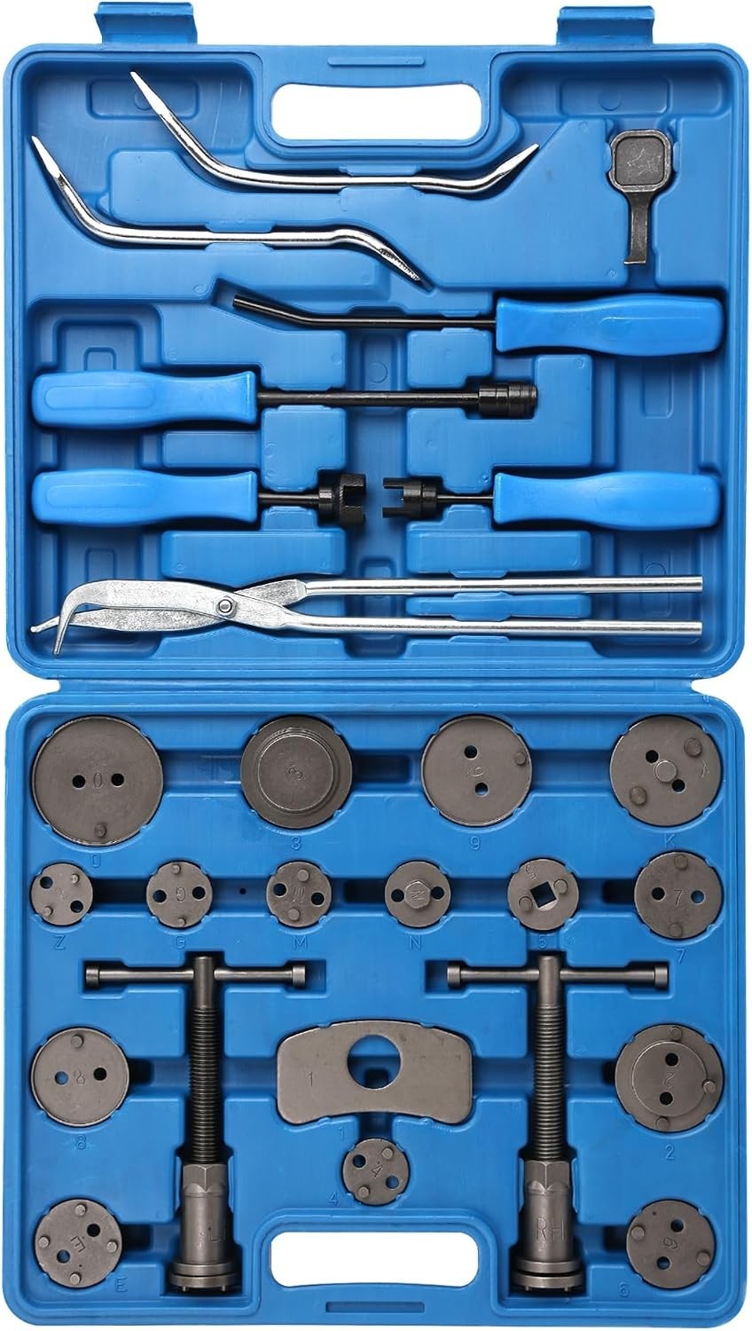 Brake Tool Kit: 26 Precision Tools for Disc & Drum Brake Installations