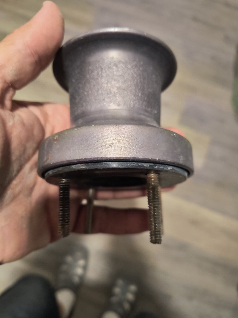 Lewmar 6 Single Speed Deck Mounted Sailboat Ship Drum Winch Windlass Capstan