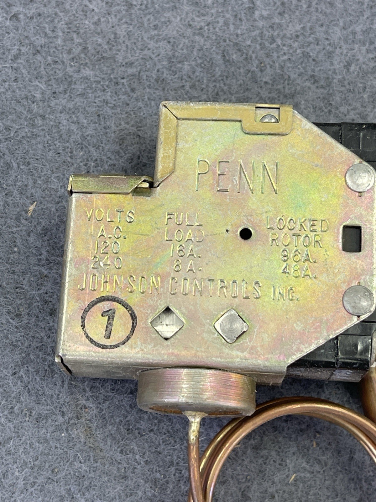 Johnson Controls P20EB-2C LIMIT CONTROL
