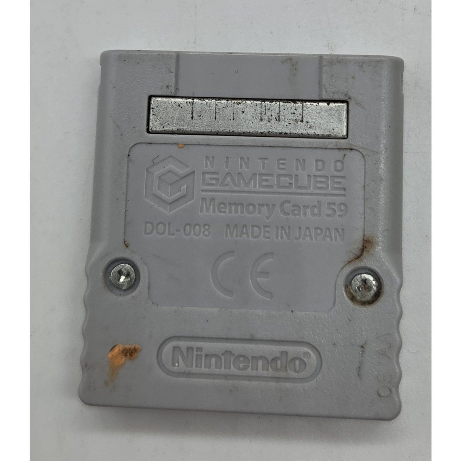 GENUINE NINTENDO GAMECUBE 59 BLOCK MEMORY CARD (DOL-008)