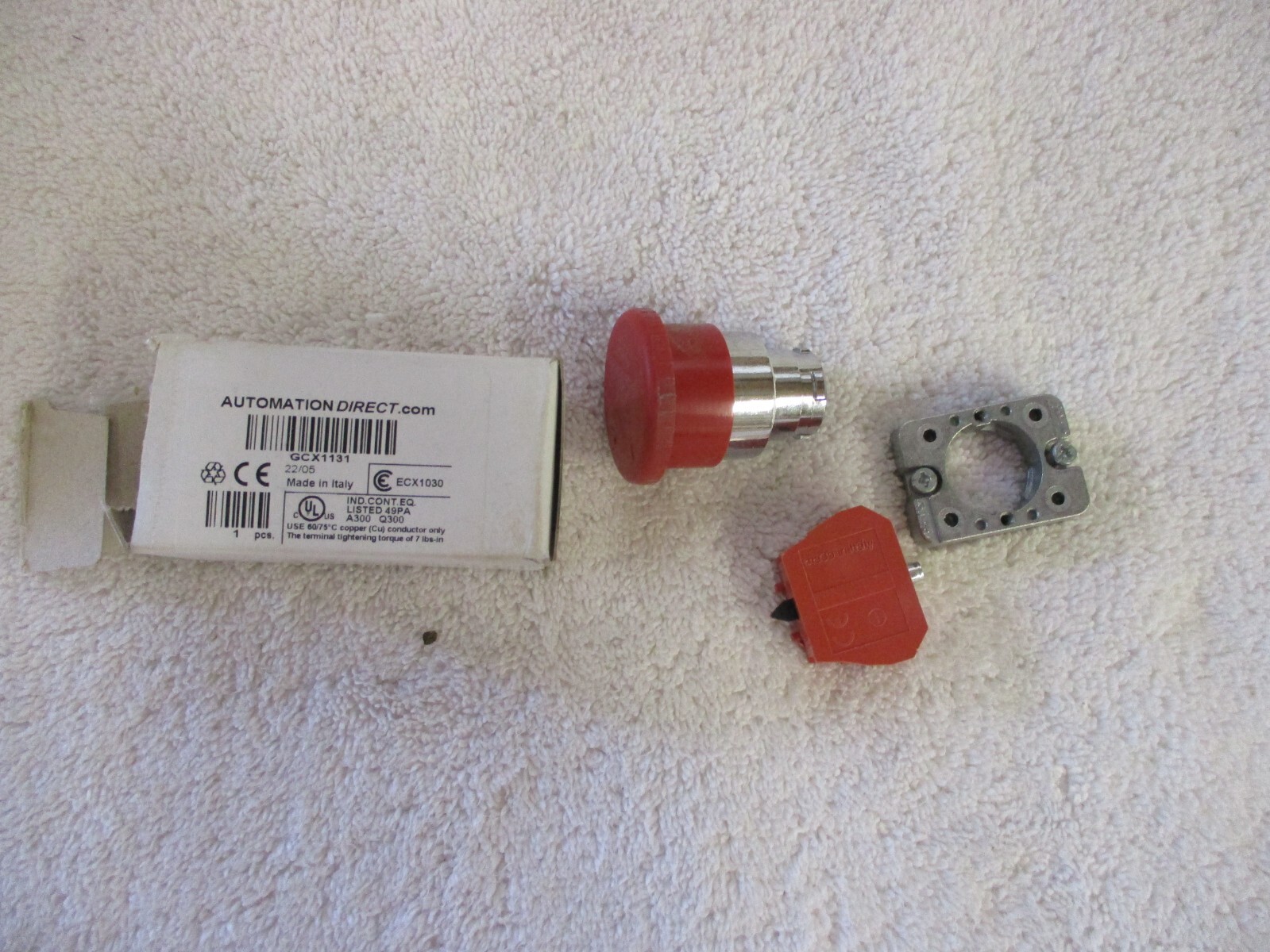 NIB Automation Direct Emergency Stop Push Button    GCX1131