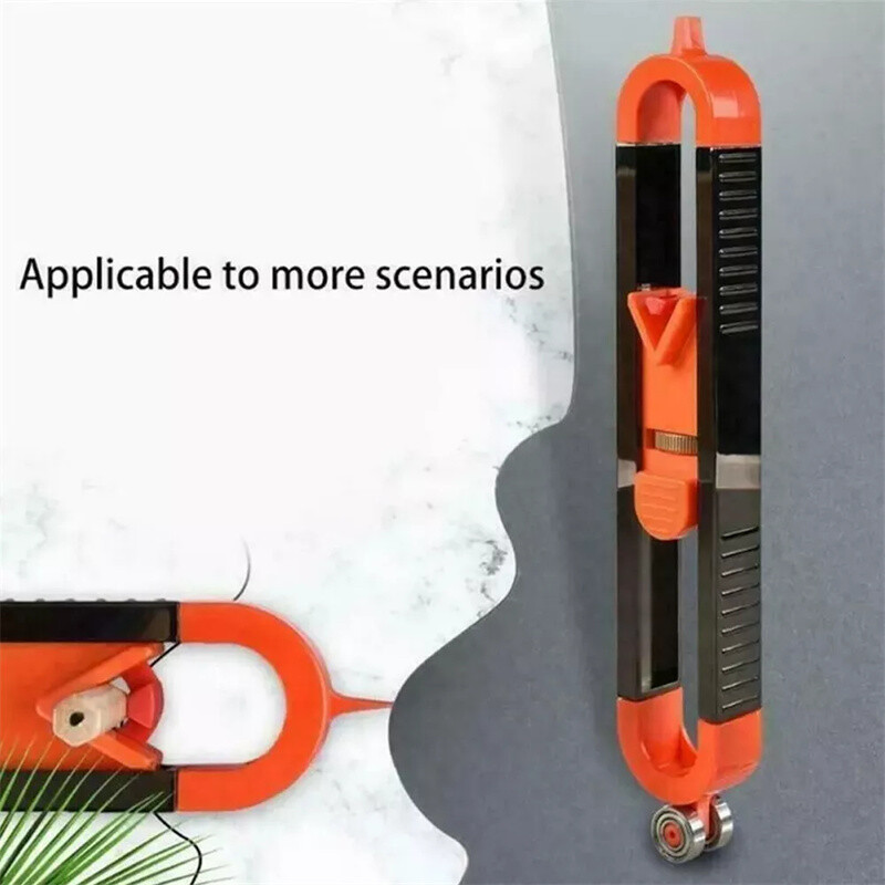 2026 NEW Profile Scribing Ruler Contour Gauge with Lock - Precise Scribe Tool