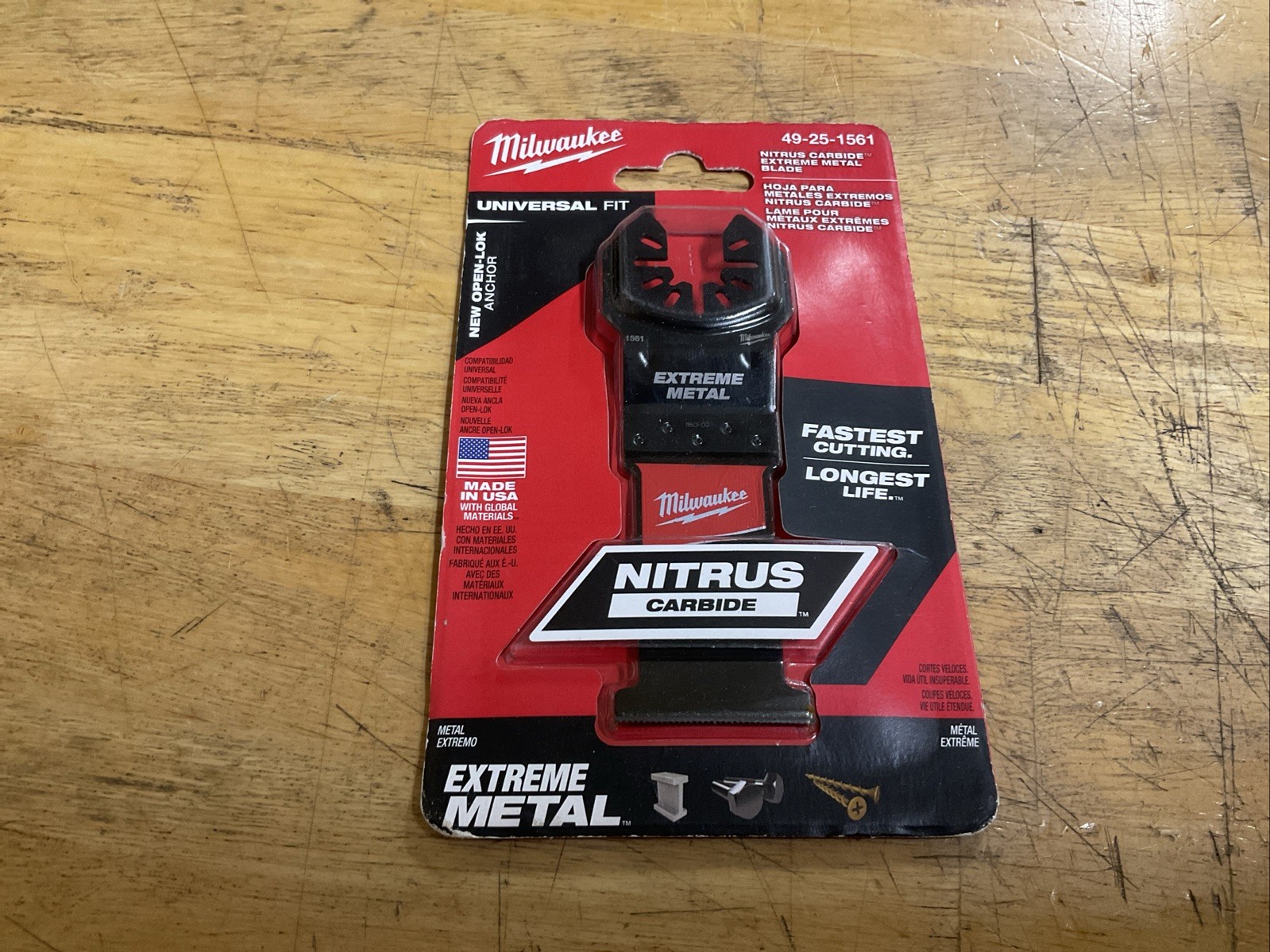 Milwaukee Electric - NITRUS Carbide. Extreme Metal Universal FIT Open-L