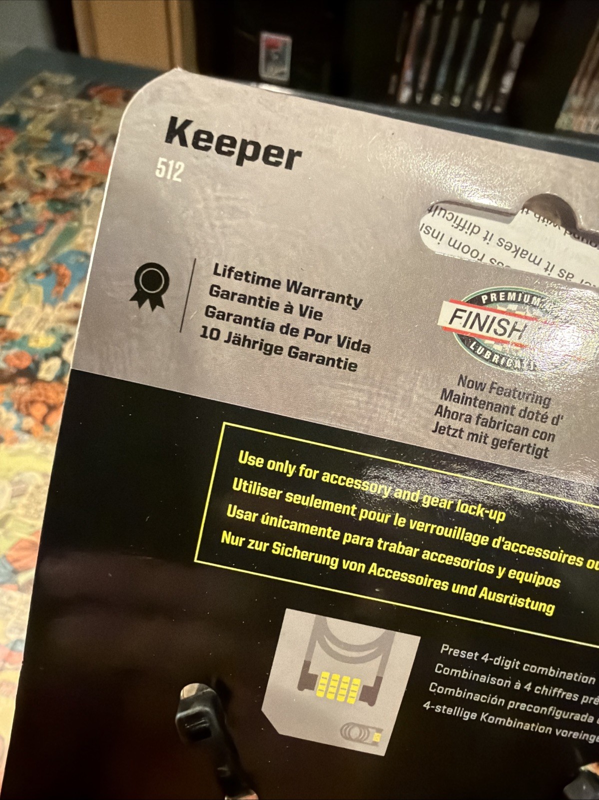 Kryptonite Bike Lock Keeper 512 Combo Cable Combination Lock