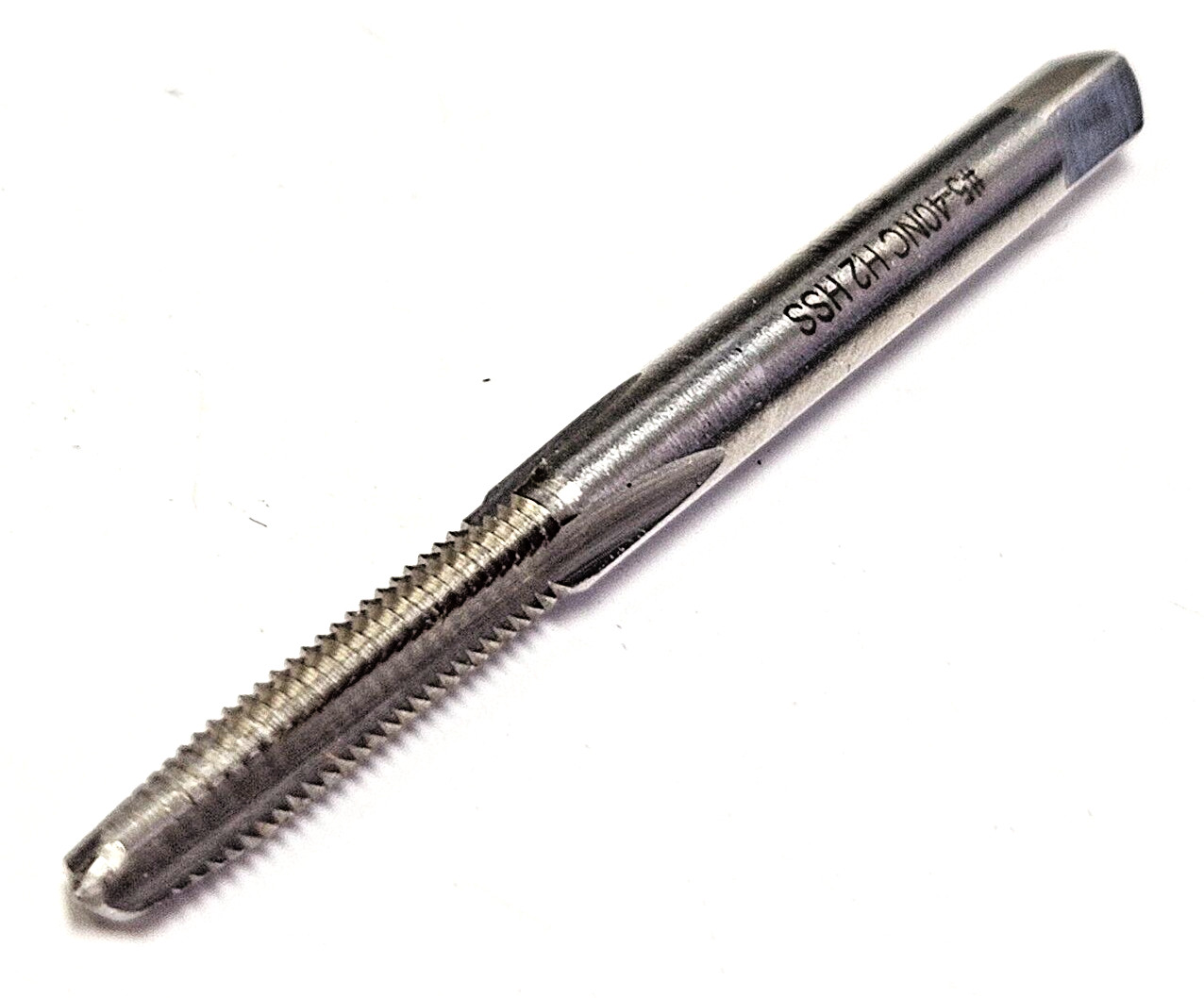 5-40 Taper Tap NC A1 121-00540 HSS 4 FL RH 5/40 Starting