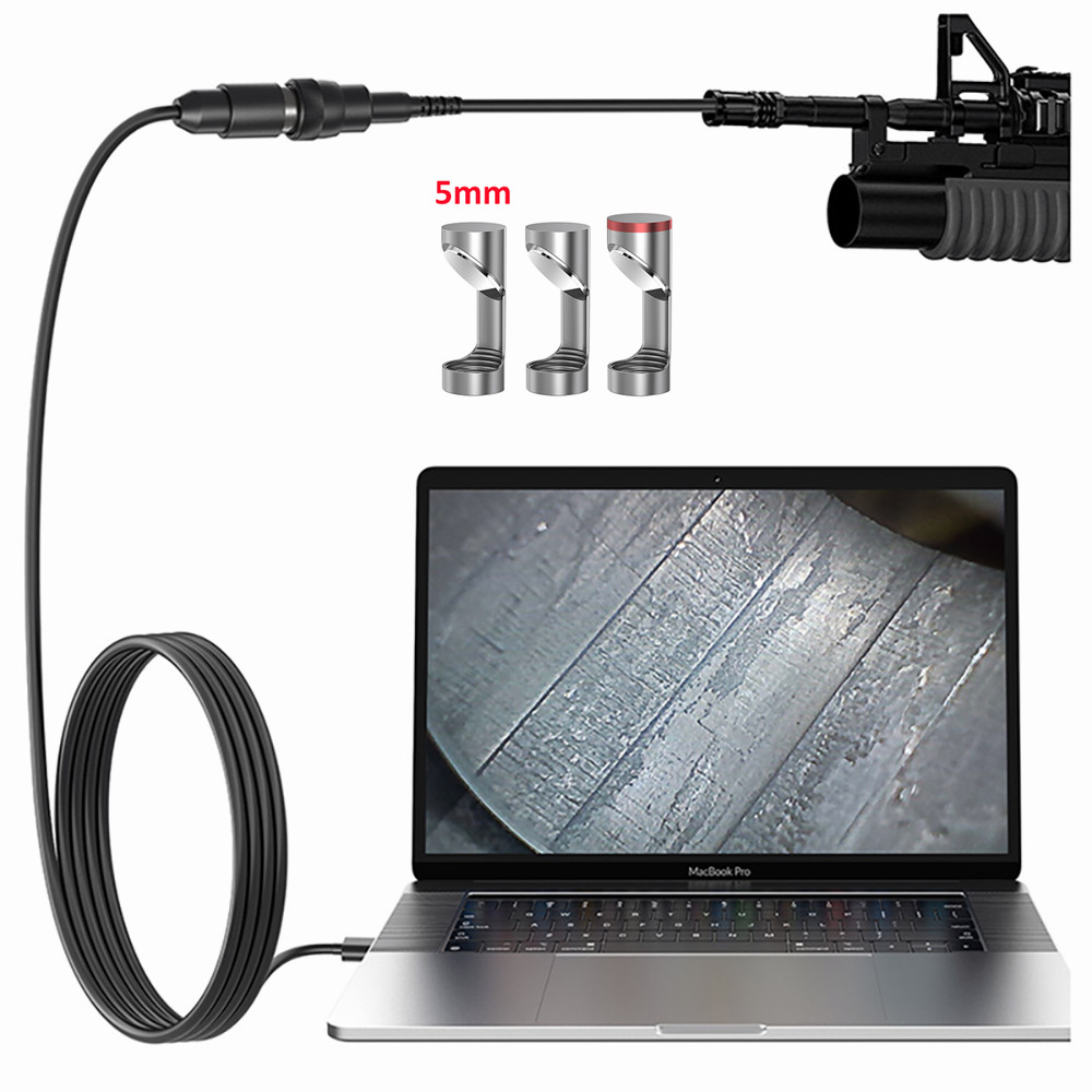 Teslong Upgrade Rifle Borescope 0.2in Gun Barrel Camera Short Focus Bore Scope