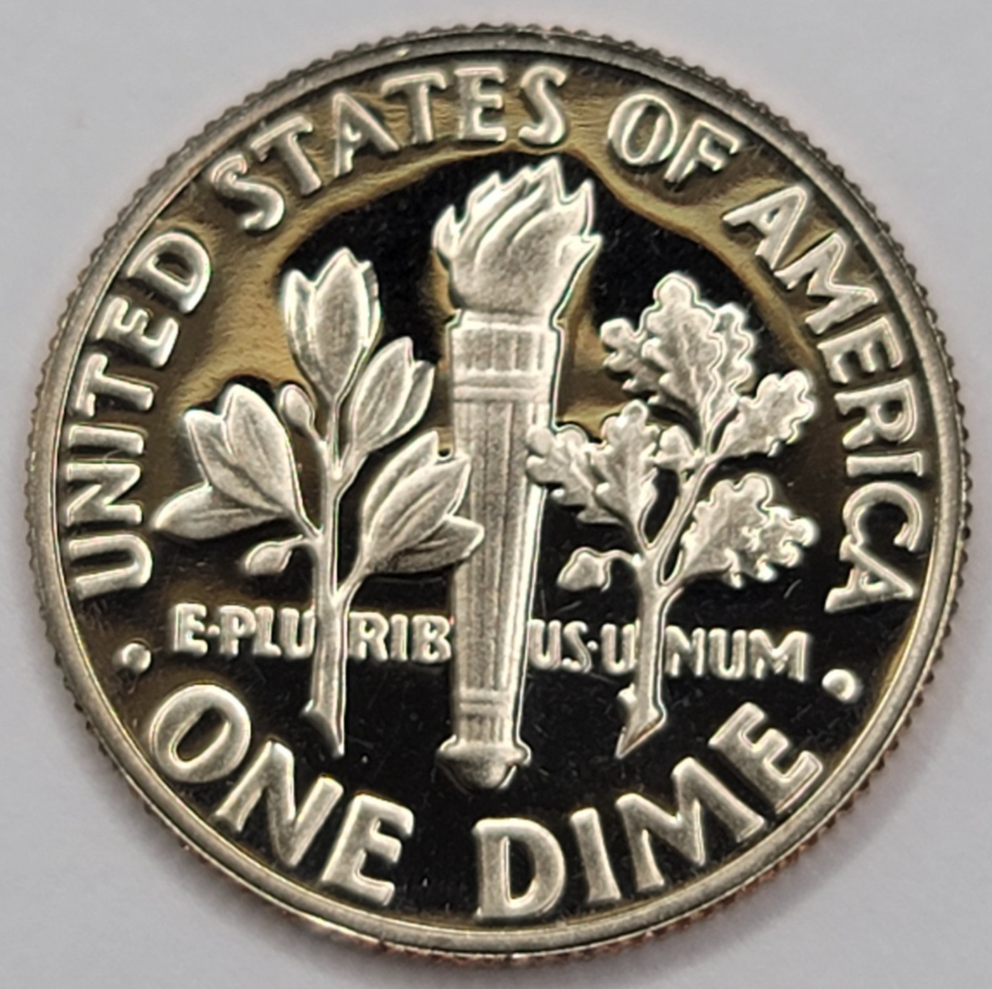 1978 S Gem Proof DCAM Roosevelt Dime - CN-Clad