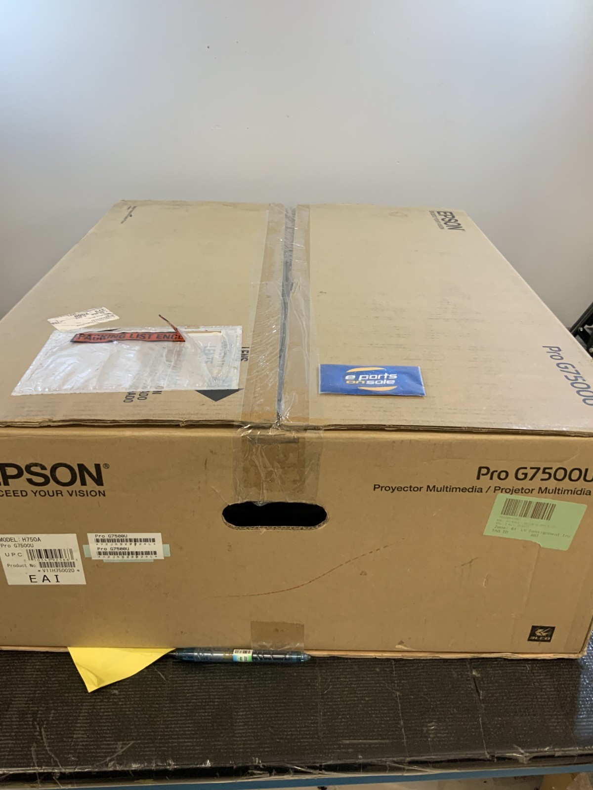 Epson Pro G6450WU Projector Multimedia, White RD-Z2D