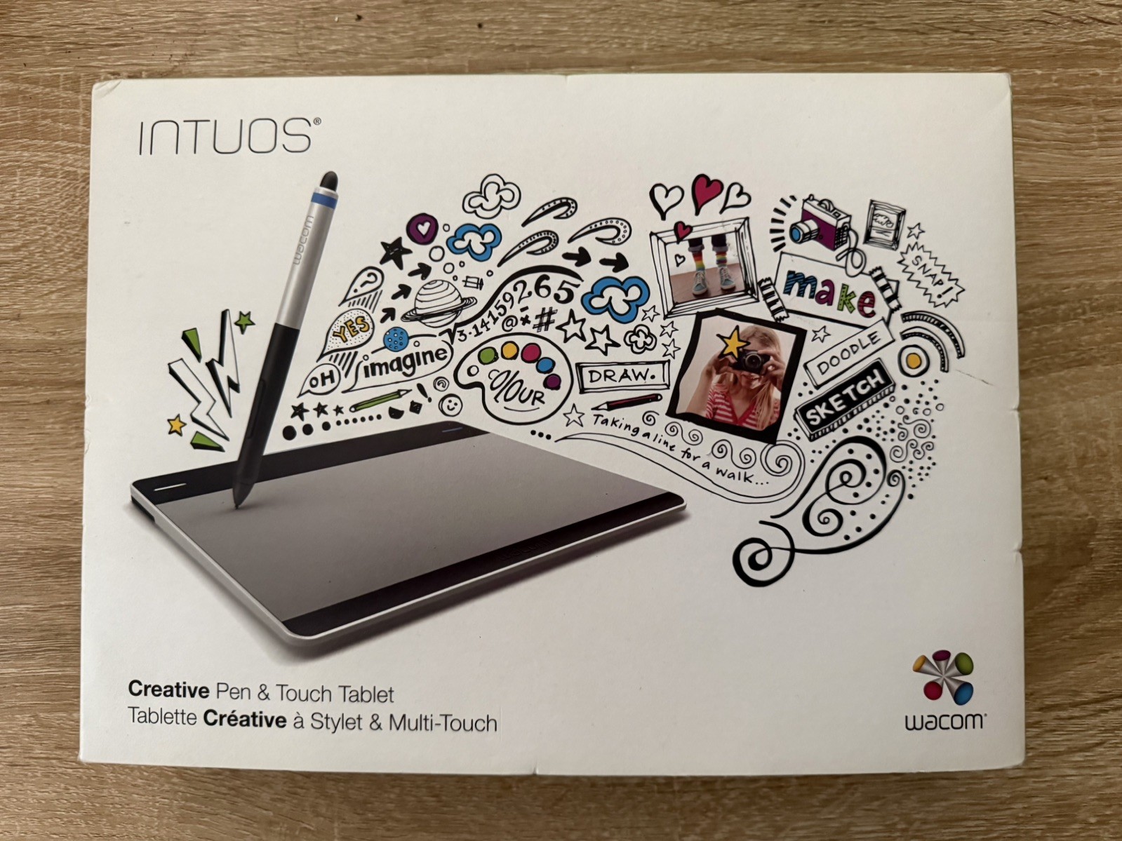 Wacom CTL-480 Intuos Small Creative Pen Tablet Excellent
