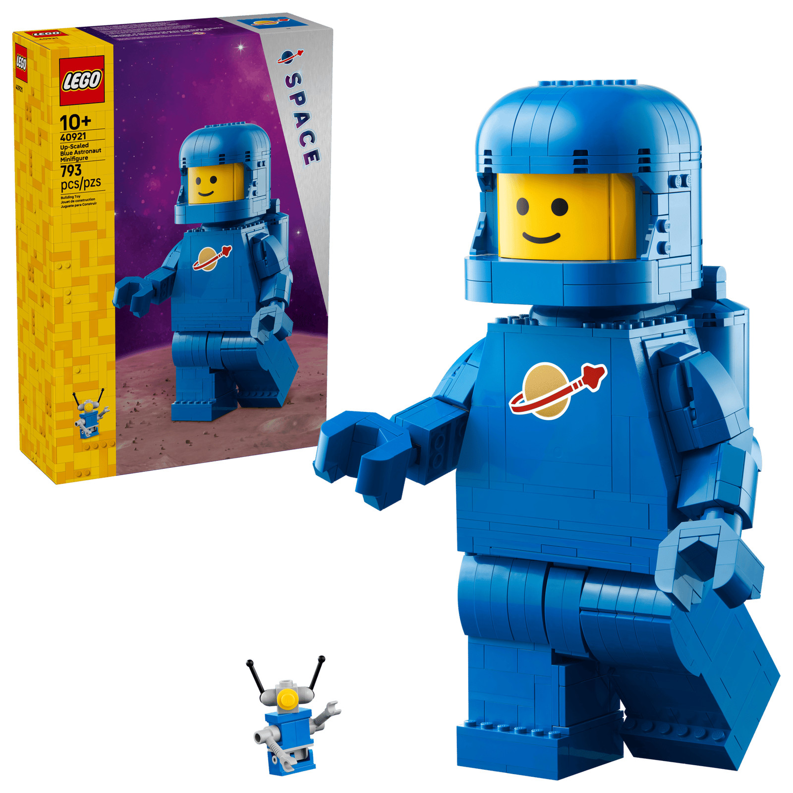 LEGO® Up-Scaled Blue Astronaut Minifigure building set (40921)