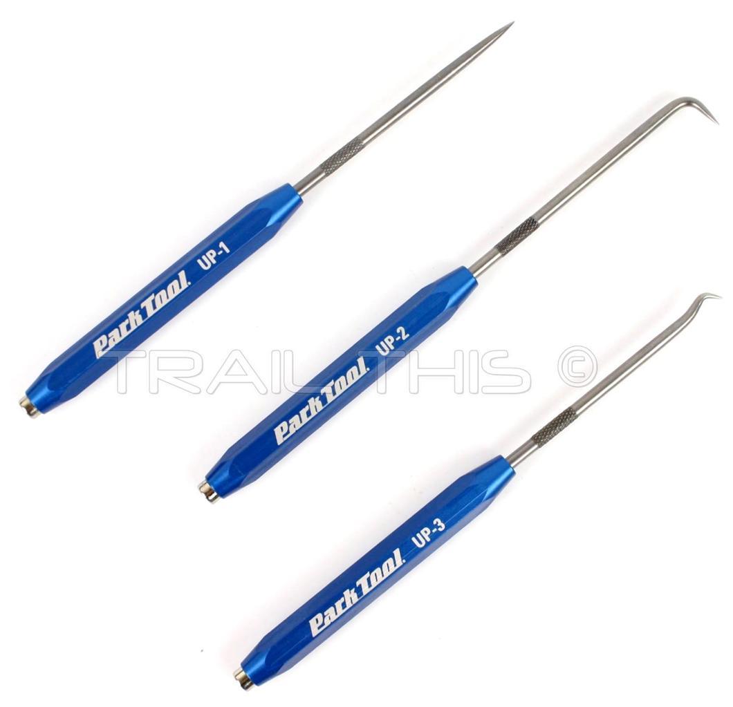 Park Tool UP-SET 3-Piece Utility Pick Set Bicycle Repair / Maintenance Magnetic