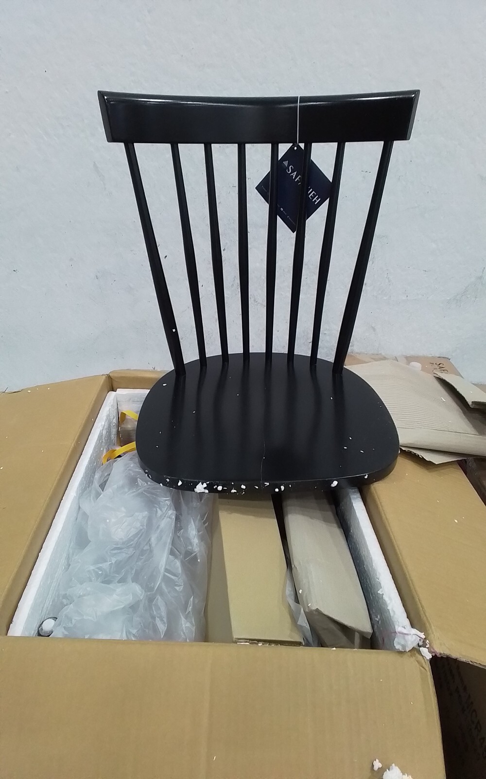 Safavieh PARKER SPINDEL SIDE CHAIR, Reduced Price 2172733400 AMH8500B