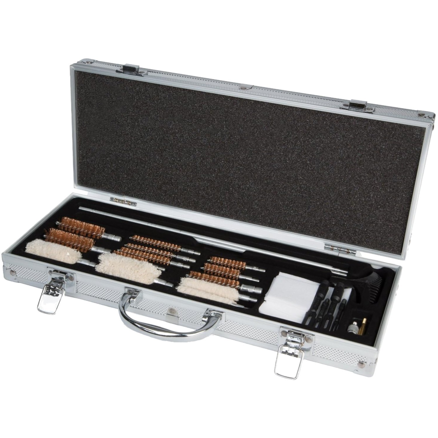 Hoppes  Gun Cleaning Kit - Universal Accessory Set with Aluminium Case