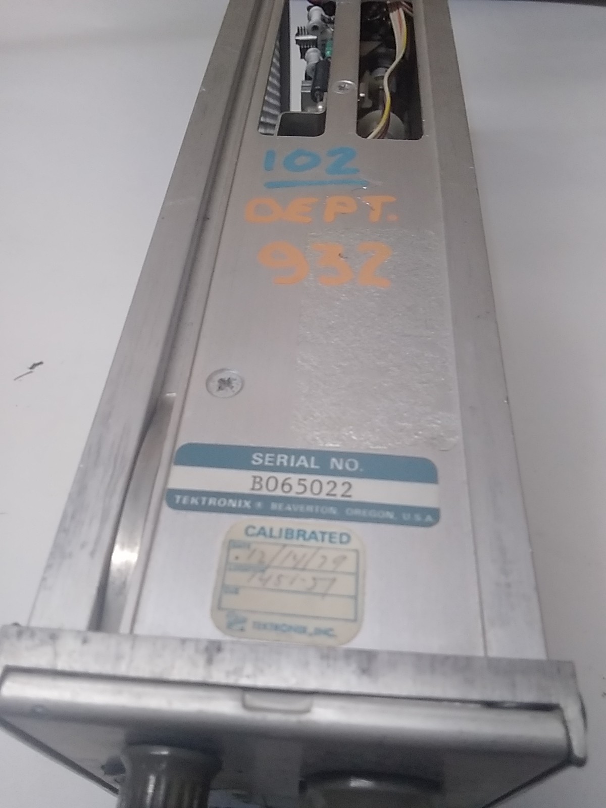 Dual Trace Amplifier Plug In B065022