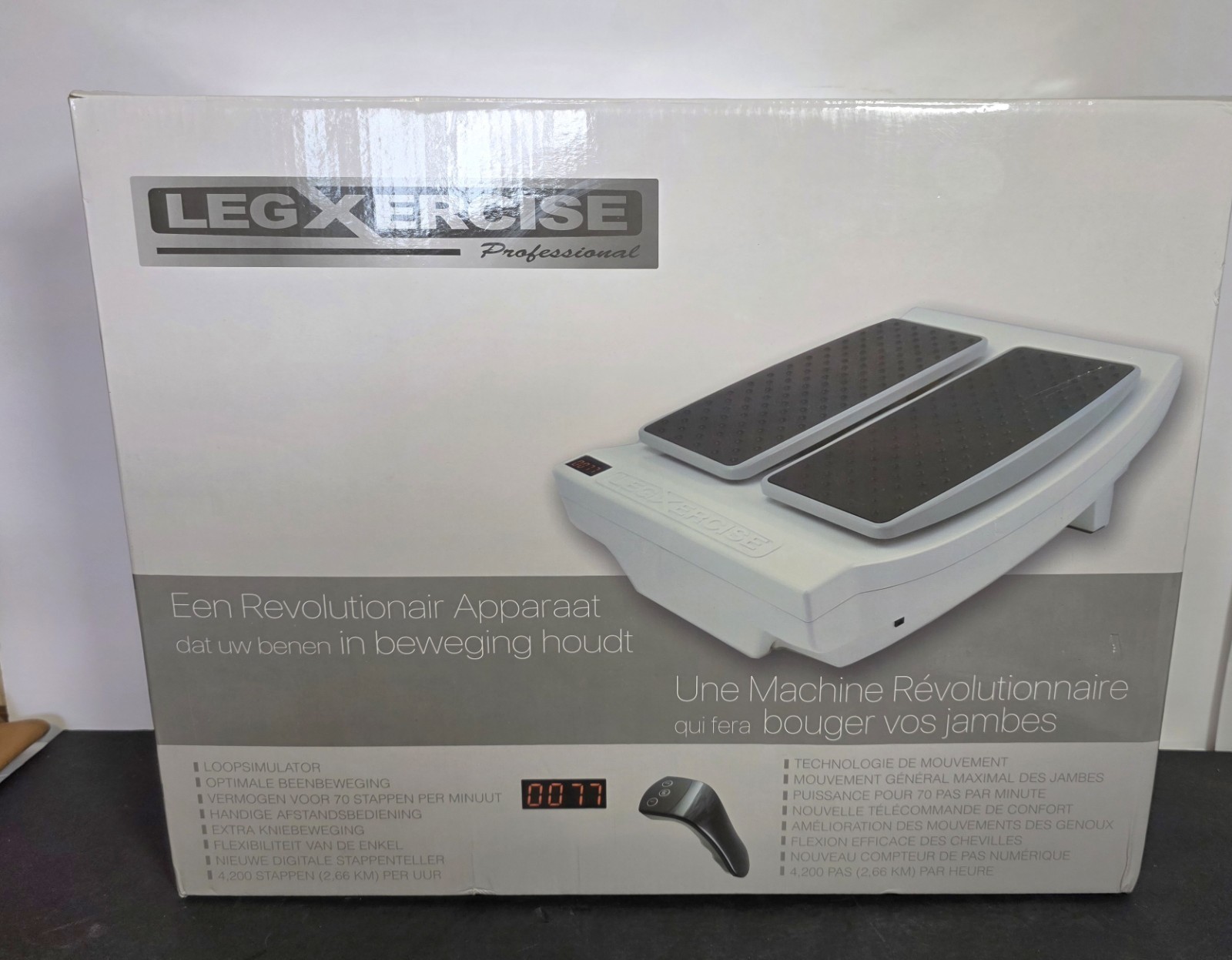 LegXercise Professional LEGX-012 Motorized Leg Exercise Machine W/ Remote TESTED