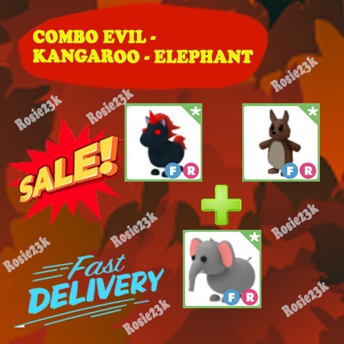 FR Evil Unicorn/ FR Kangaroo/ FR Elephant - Adopt right now