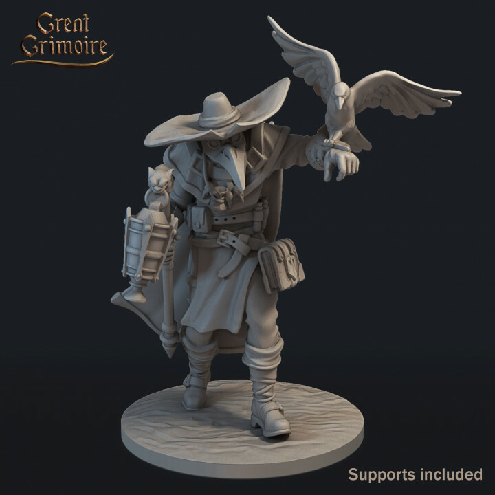 Dr. Corvus Miniature | D&D DnD | RPG | Mini