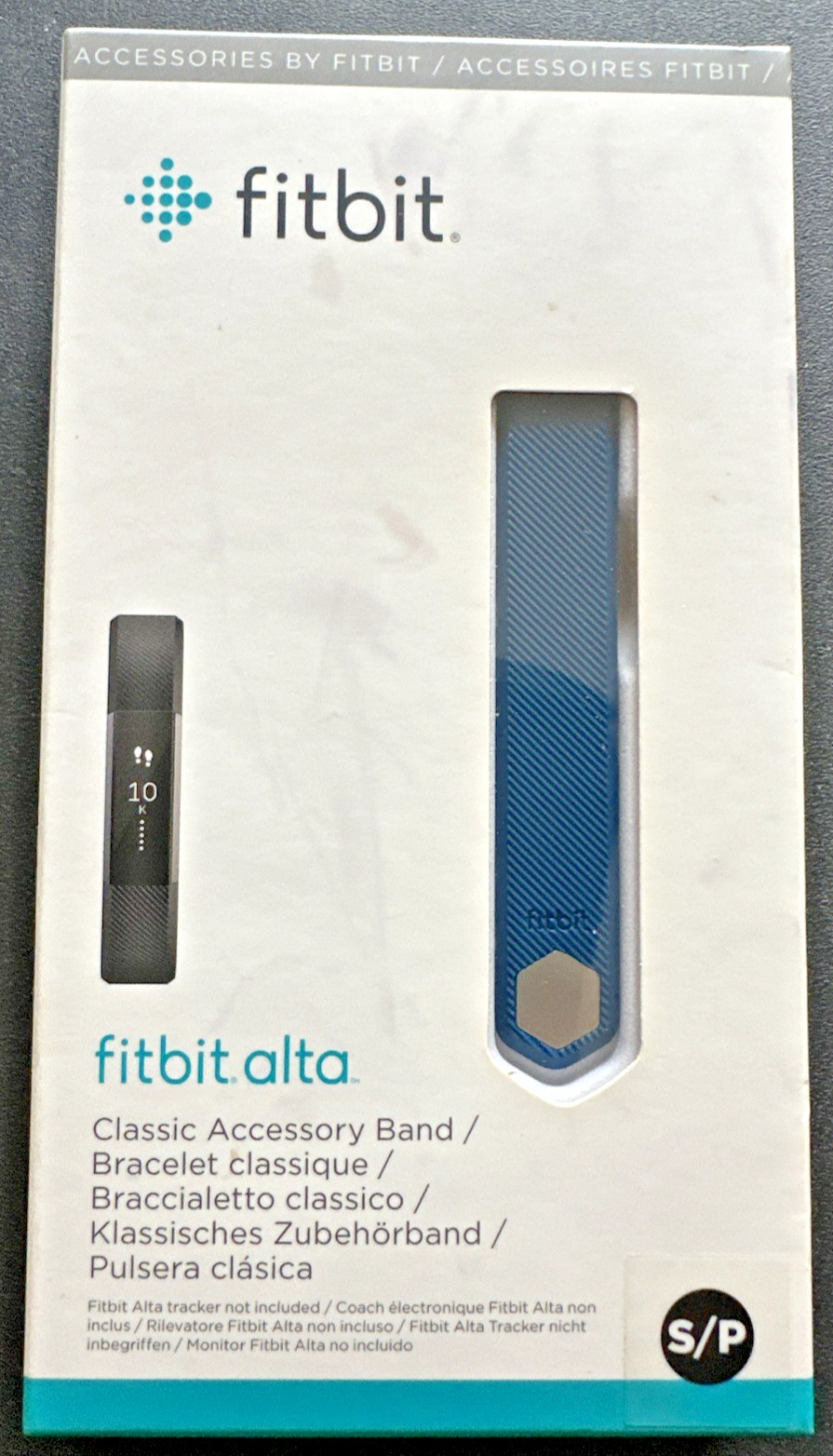 Fitbit-ALTA Classic Accessory Band-Navy Blue-Size Small-NEW-Free Shipping