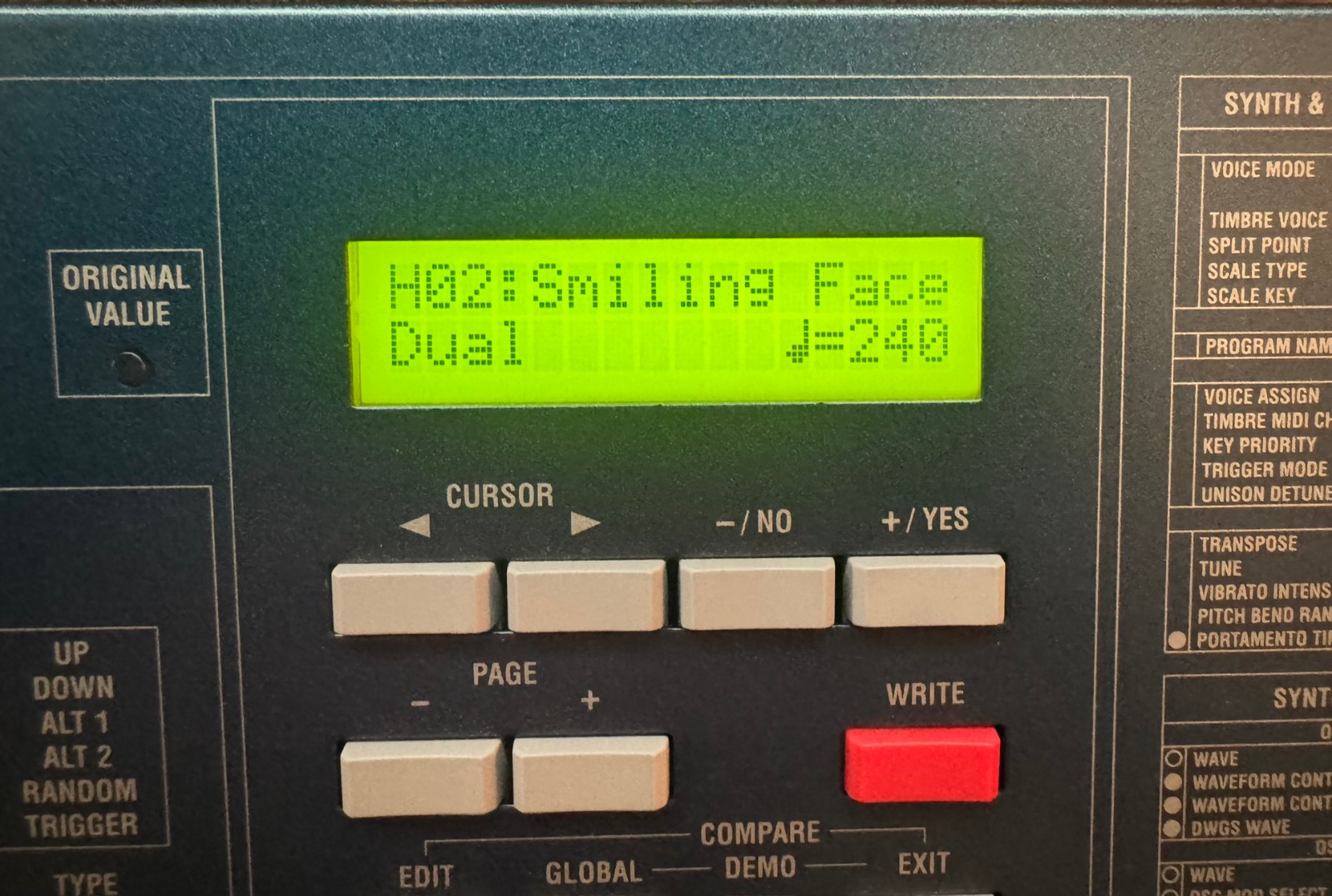 KORG MS2000 Virtual Analog Modeling Synthesizer with Original Power Supply