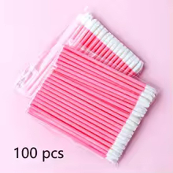 50/100 Pcs Disposable Makeup Brushes Lip Gloss Wands Eyelash Applicator Tool