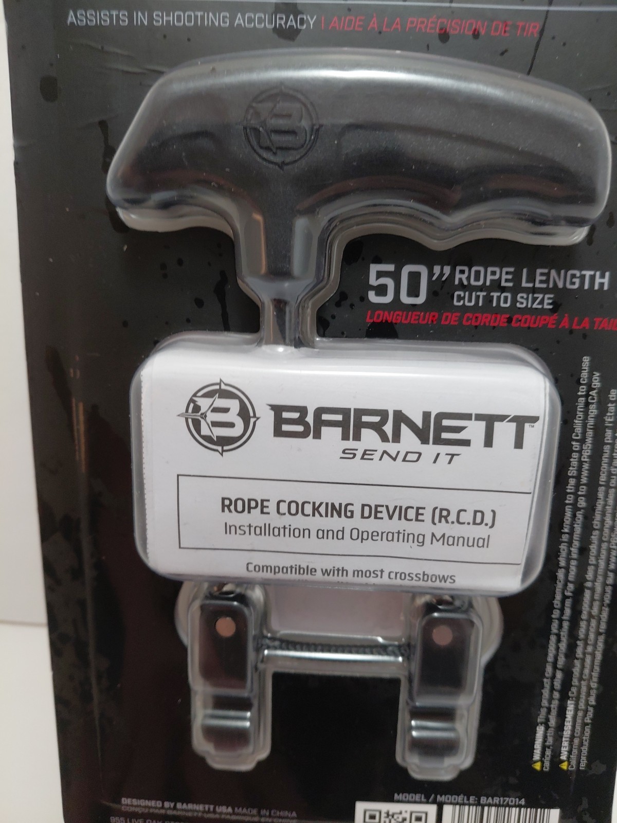 Barnett Rope Cocking Device - Black - BAR17014