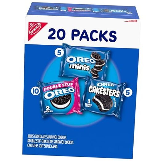 Lovers Variety Pack,  Minis and Double Stuf Chocolate Sandwich Cookies,