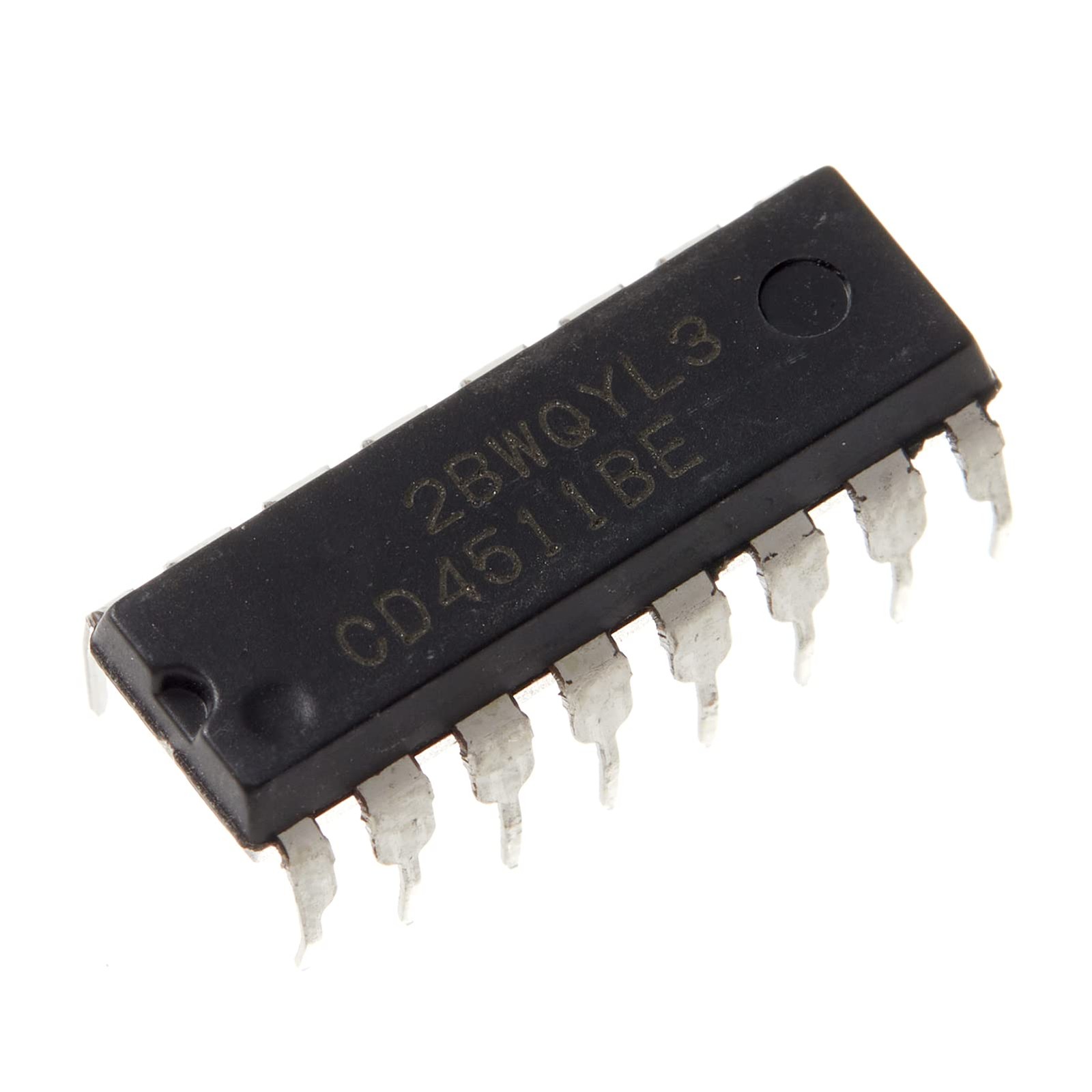 20pcs CD4511BE CD4511 4511 CMOS BCD-to-7-Segment Latch Decoder Drivers IC,DIP-16