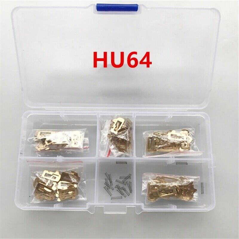 100Pcs Car Lock Reed For HU64 Car Lock Repair Lock Plate For Mercedes Benz