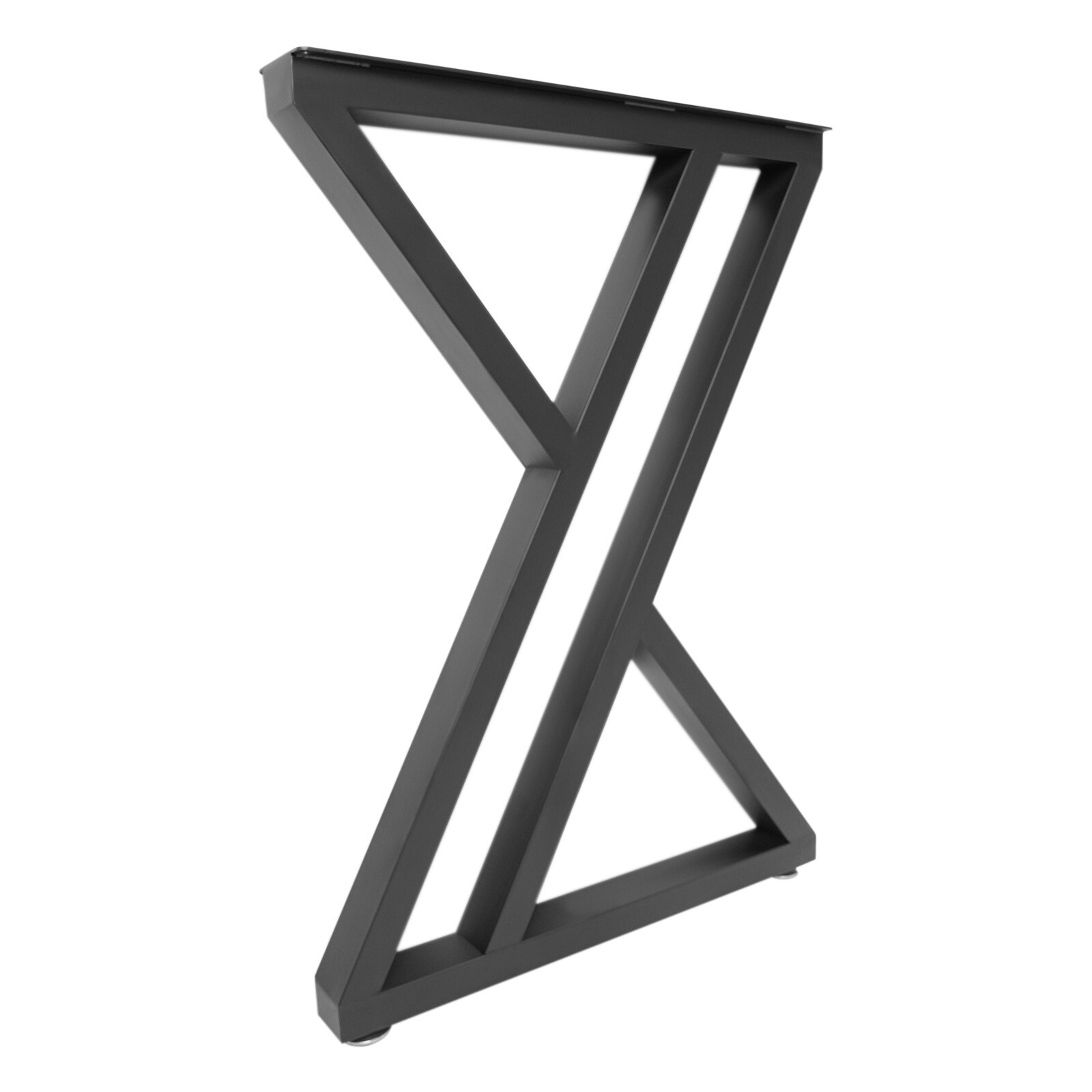 2PCS Modern Iron Table Legs X-Shaped Desk Legs Metal Furniture Dining Table Legs