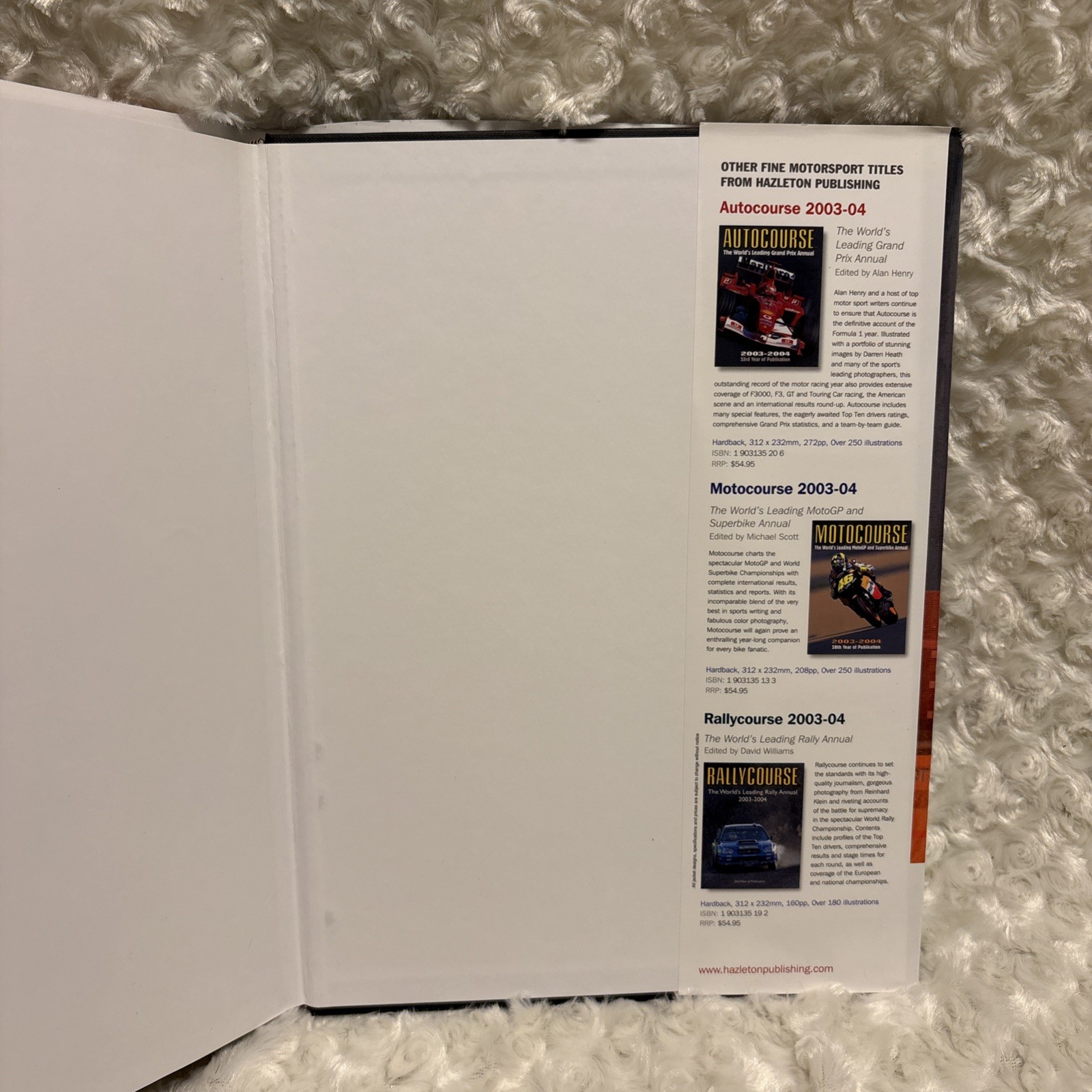 Autocourse Official Champ Car Yearbook 2003-2004 Tracy