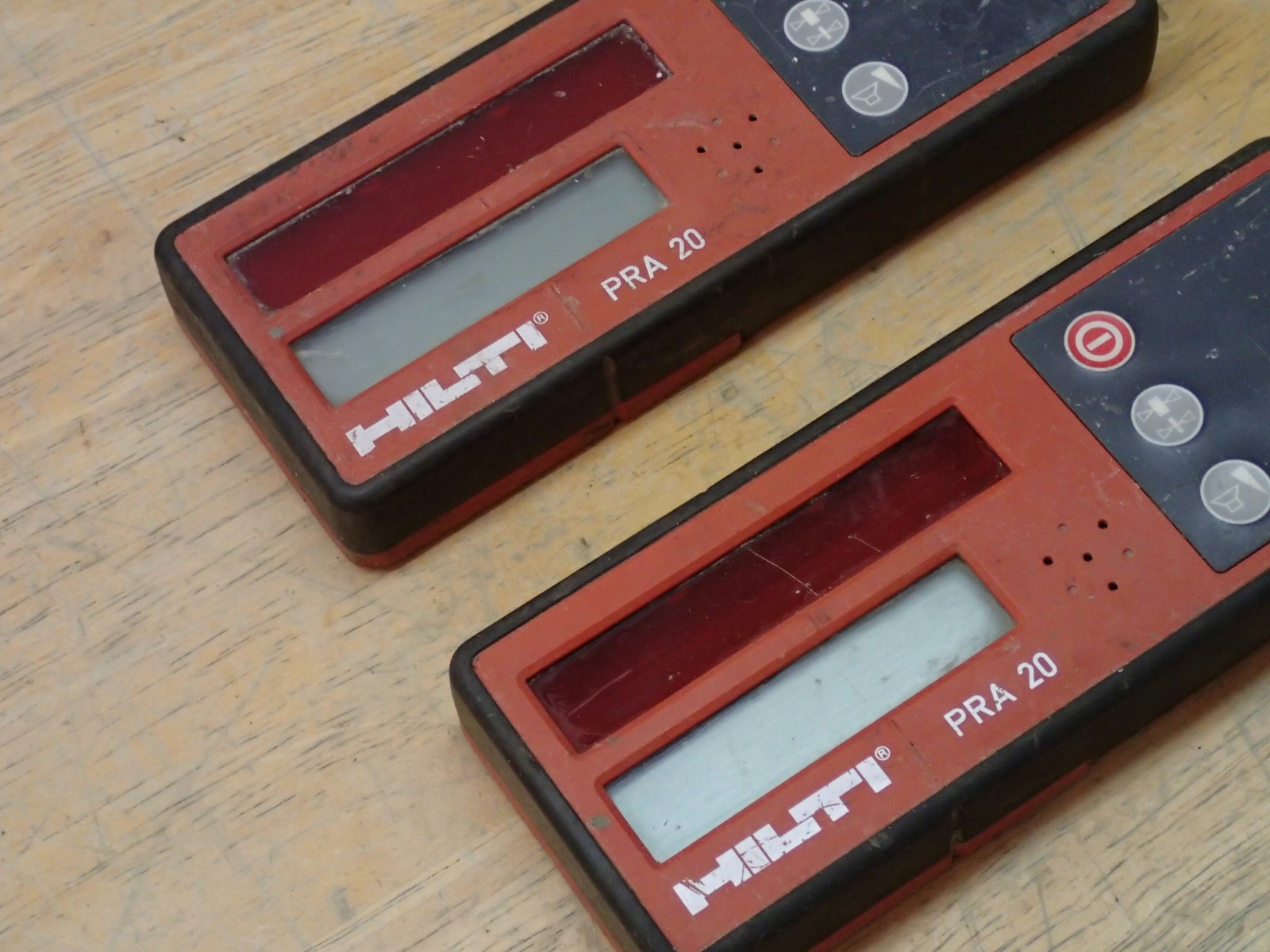Hilti PRA 20 Receiver Bid on 2 Rough Not Working Projects