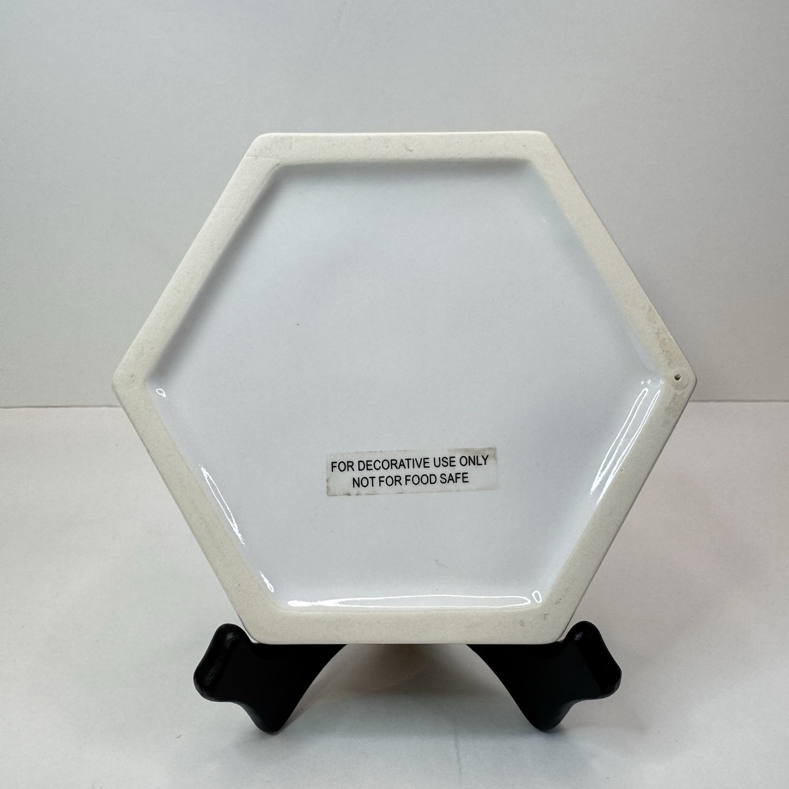 Opal House 5” Beetles Print Octagon Tray Target EUC