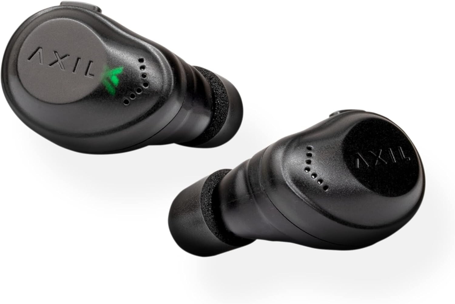 AXIL XCOR PRO Wireless Tactical Earbuds w/ Bluetooth & Touch Controls, Black