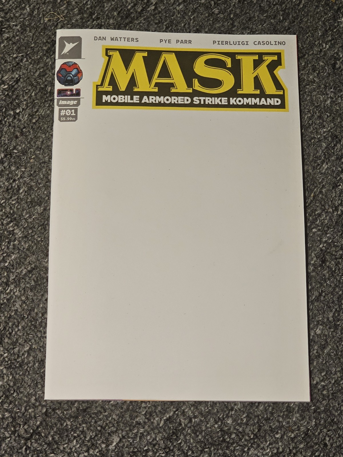 MASK #1 CVR L BLANK SKETCH MASK BLANK SKETCH NM