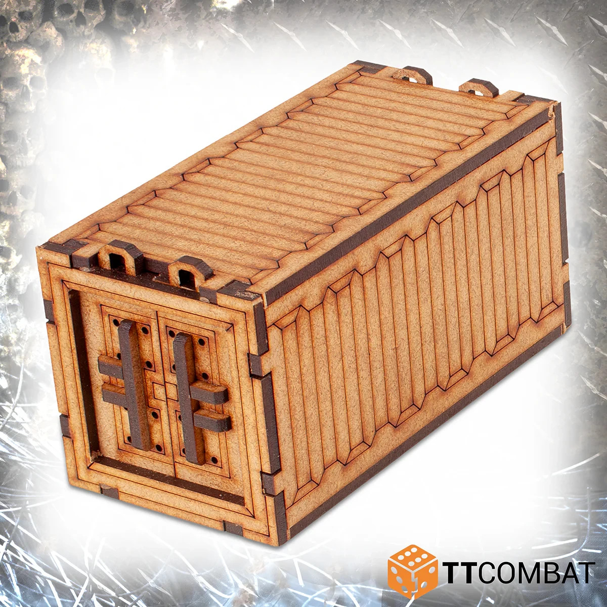TTCombat TTSCW-SFG-155 Freighter Graveyard Small Containers (Sci-Fi Gothic) Kit