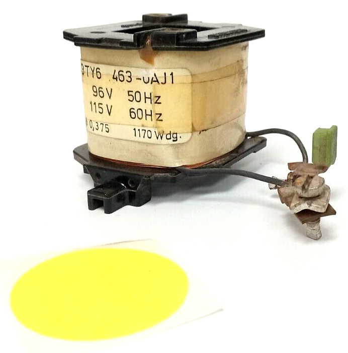 SIEMENS CONTRACTOR COIL 96/110V 50/60HZ 3TY6-463-0AJ1